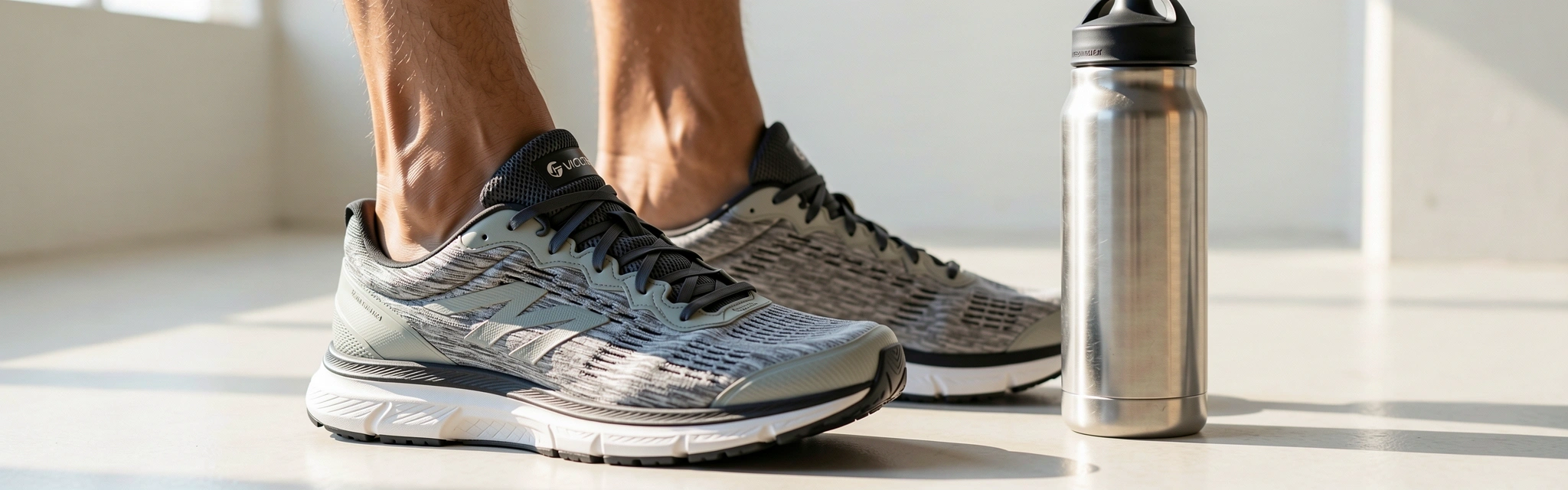 Sportovní vybavení v minimalistickém stylu